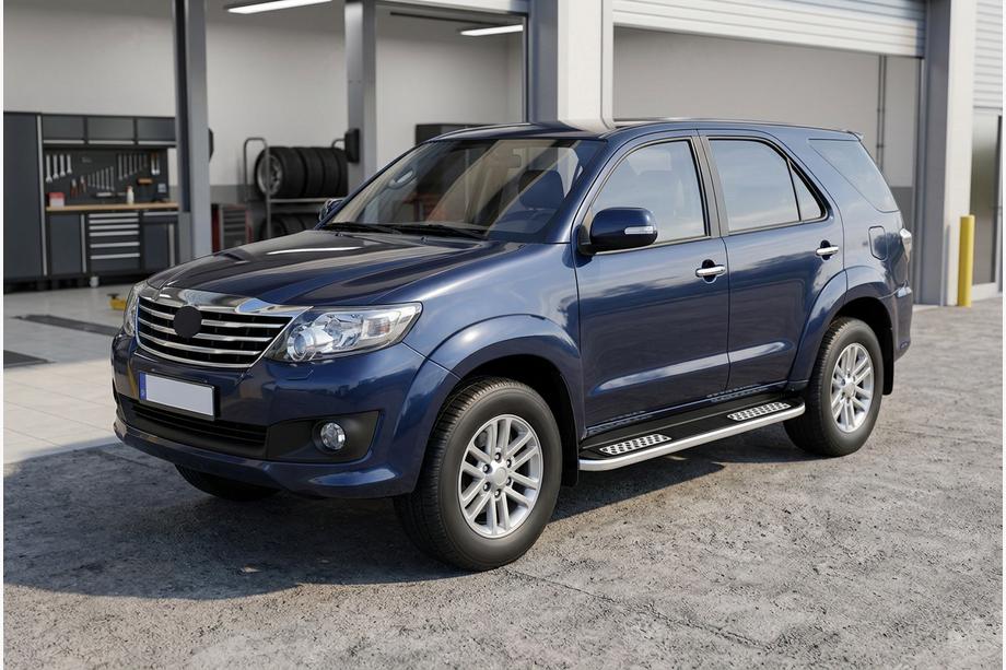 Toyota Fortuner 2006–2015 Sānu pakāpieni Tayga V2 (2 gab., alumīnijs) Image