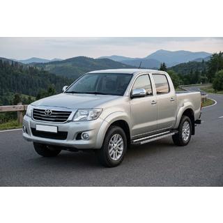 Sānu pakāpieni RedLine V1 (2 gab., alumīnijs) Toyota Hilux 2006–2015 foto 1