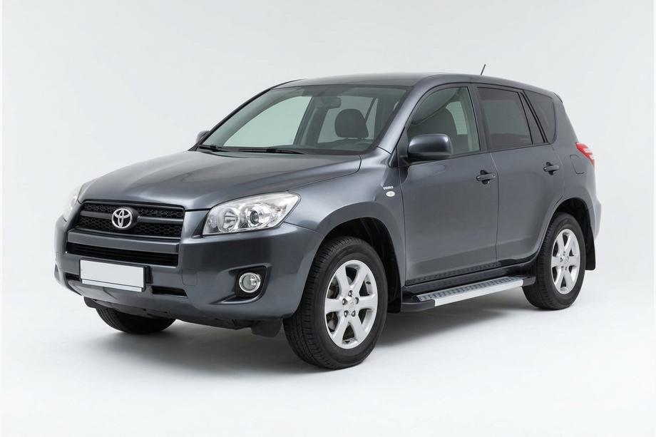Toyota Rav 4 2006–2013 Sānu pakāpieni New Vision Grey (2 gab., alumīnijs) Foto 1