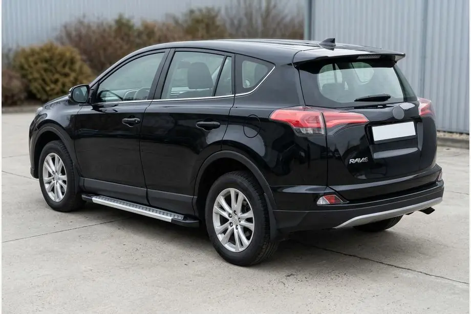 Toyota Rav 4 2013–2018 Sānu pakāpieni New Vision Grey (2 gab., alumīnijs) Foto 1