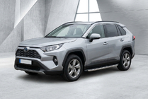 Toyota Rav 4 2019–2025 Sānu pakāpieni BlackLine (2 gab., alumīnijs) foto 1
