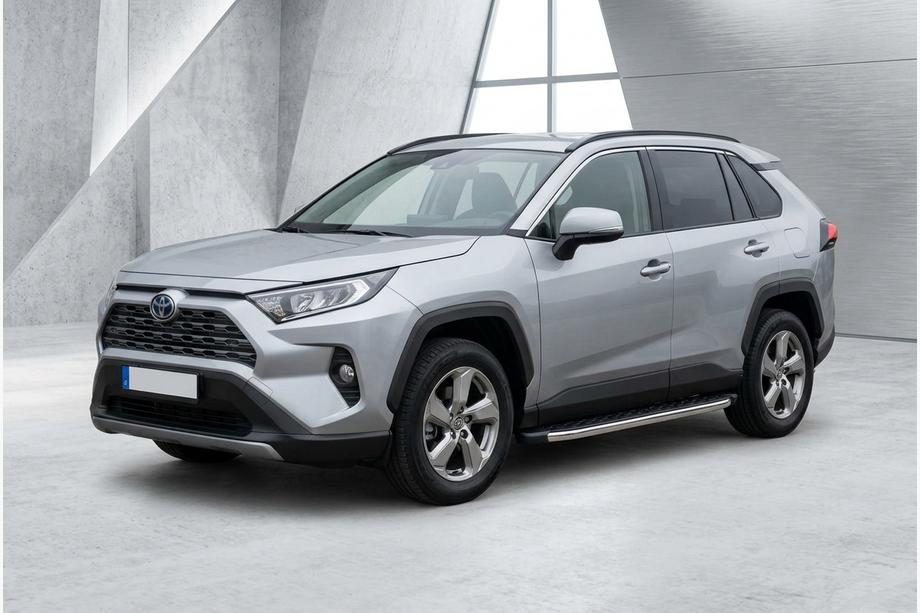 Toyota Rav 4 2019–2025 Sānu pakāpieni BlackLine (2 gab., alumīnijs) Image