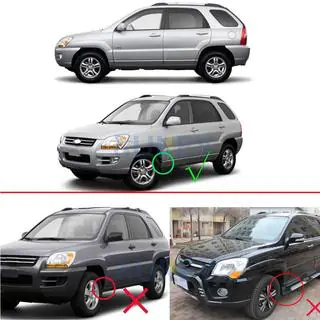 Dubļusargi Premium (4 gab.) Kia Sportage 2004–2010 foto 3