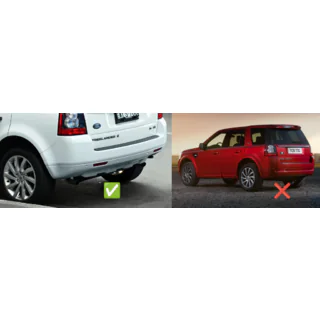 Dubļusargi Premium (4 gab.) Land Rover Freelander II 2006–2014 foto 3