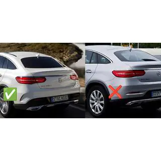 Premium dubļusargi ar sliekšņiem (4 gab.) foto 3