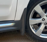 Mitsubishi Outlander 2006–2012 Dubļu sargi Premium platam slieksnim (4 gab.) foto 2