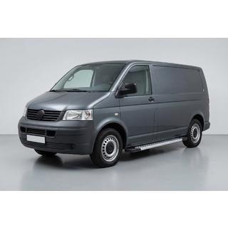 Sānu pakāpieni New Vision Grey (2 gab., alumīnijs) Volkswagen T5 Transporter 2003–2010 foto 1
