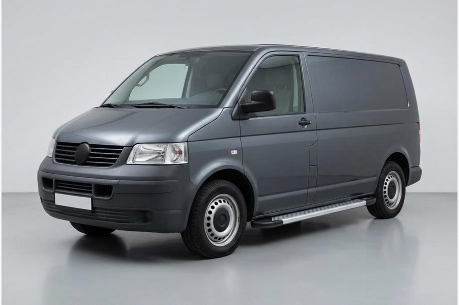 Volkswagen T5 Transporter 2003–2010 Sānu pakāpieni New Vision Grey (2 gab., alumīnijs) Garā riteņu bāze Image