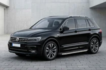 Volkswagen Tiguan 2016–2023 Sānu pakāpieni BlackLine (2 gab., alumīnijs) foto 1