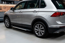Volkswagen Tiguan 2016–2023 Sānu pakāpieni RedLine V1 (2 gab., alumīnijs) foto 1