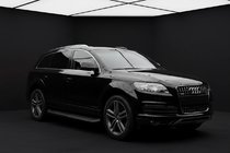 Audi Q7 2005–2015 Sānu sliekšņi Tayga Black (2 gab., alumīnijs) foto 1