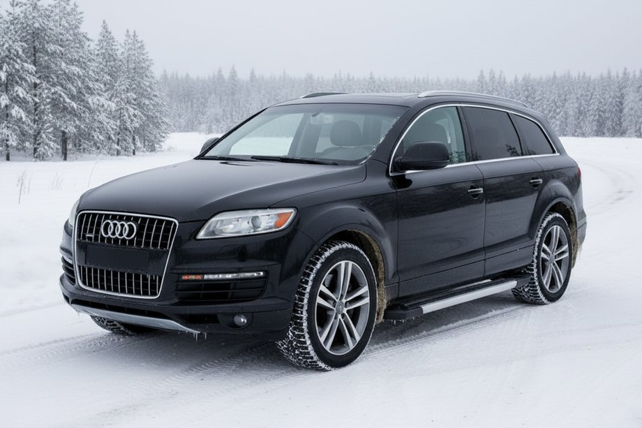 Audi Q7 2005–2015 Sānu pakāpieni New Vision Grey (2 gab., alumīnijs) Image