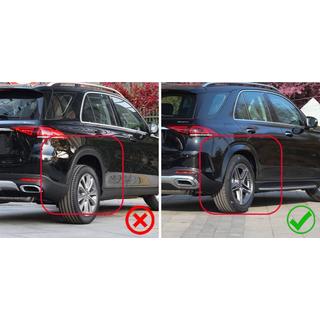 Premium dubļusargi (krāsoti arku paplašinātāji, modelis ar sliekšņiem, 4 gab.) foto 4