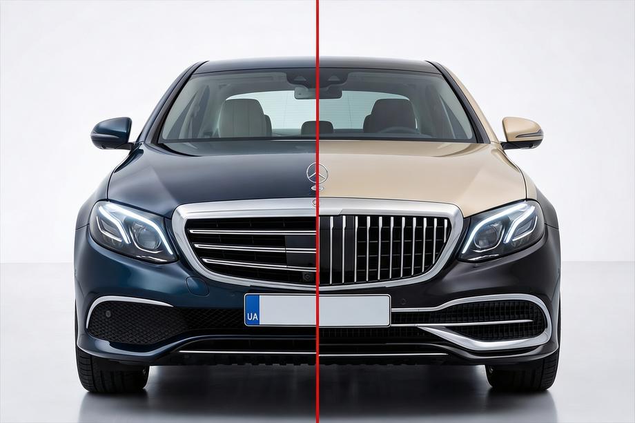 Mercedes E-klase W213 2016–2023 Maybach virsbūves komplekts (2016-2020) Image