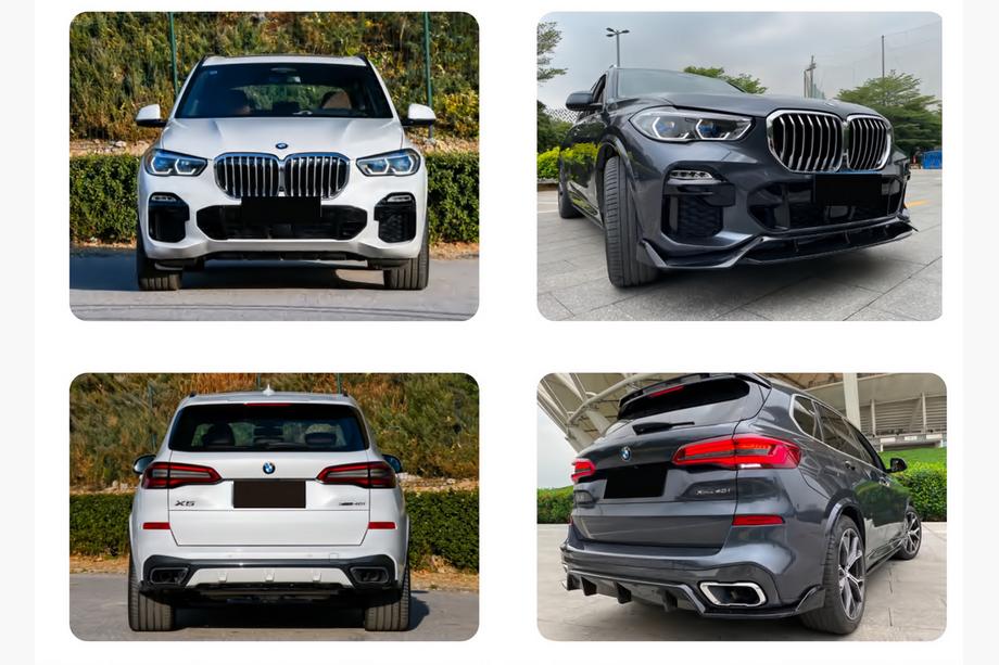 BMW X5 G05 2019–2026 Virsbūves komplekts Paradigm Black Knight (2018-2022) Image