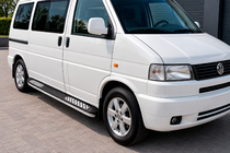 Volkswagen T4 Caravelle/Multivan 1990–2003 Sānu pakāpieni Tayga V2 (2 gab., alumīnijs) foto 1