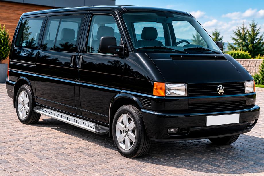 Volkswagen T4 Caravelle/Multivan 1990–2003 Sānu pakāpieni New Vision Grey (2 gab., alumīnijs) Image