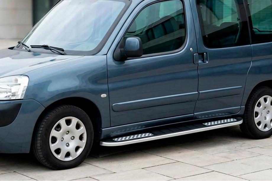 Peugeot Partner 1996–2008 Sānu pakāpieni Tayga V2 (2 gab., alumīnijs) Image