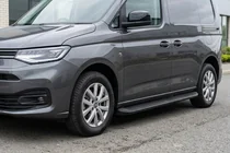 Peugeot Partner/Rifter 2019– Sānu sliekšņi Tayga Black (2 gab., alumīnijs) foto 1