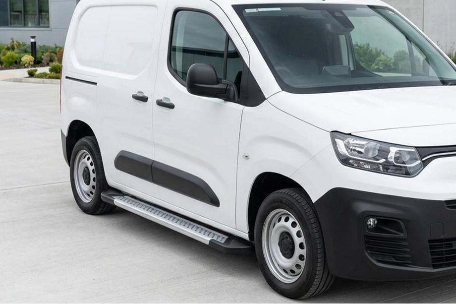 Peugeot Partner/Rifter 2019– Sānu pakāpieni New Vision Grey (2 gab., alumīnijs) Image