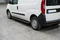 Opel Combo 2012–2018 Sānu sliekšņi Tayga Black (2 gab., alumīnijs) foto 1