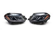 Mercedes GL/GLS klase X166 2012–2019 Restaila komplekts no GL uz GLS63 AMG (V2, dažas oriģinālās detaļas) foto 10