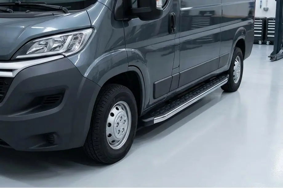 Citroen Jumper 2007–2025 Sānu pakāpieni BlackLine (2 gab., alumīnijs) Image