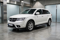 Dodge Journey 2008–2020 Sānu sliekšņi New Vision Black (2 gab., alumīnijs) foto 1