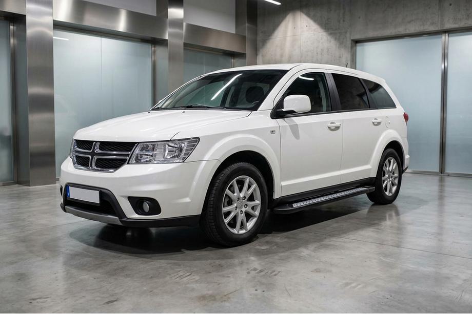 Dodge Journey 2008–2020 Sānu sliekšņi New Vision Black (2 gab., alumīnijs) Image