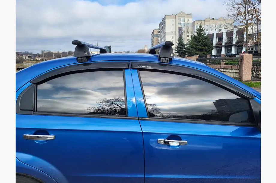 Chevrolet Aveo T250 2005–2011 Jumta šķērssijas gludam jumtam (2 gab., Asaf V4) Foto 6
