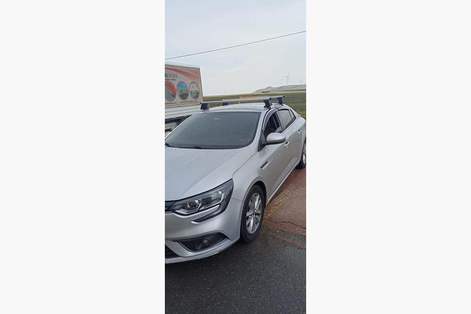 Renault Megane IV 2016–2025 Jumta šķērssijas gludam jumtam (2 gab., Asaf V4) Image