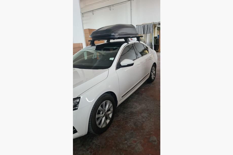 Skoda Superb 2015–2024 Jumta šķērssijas gludam jumtam (2 gab., Asaf V4) Image