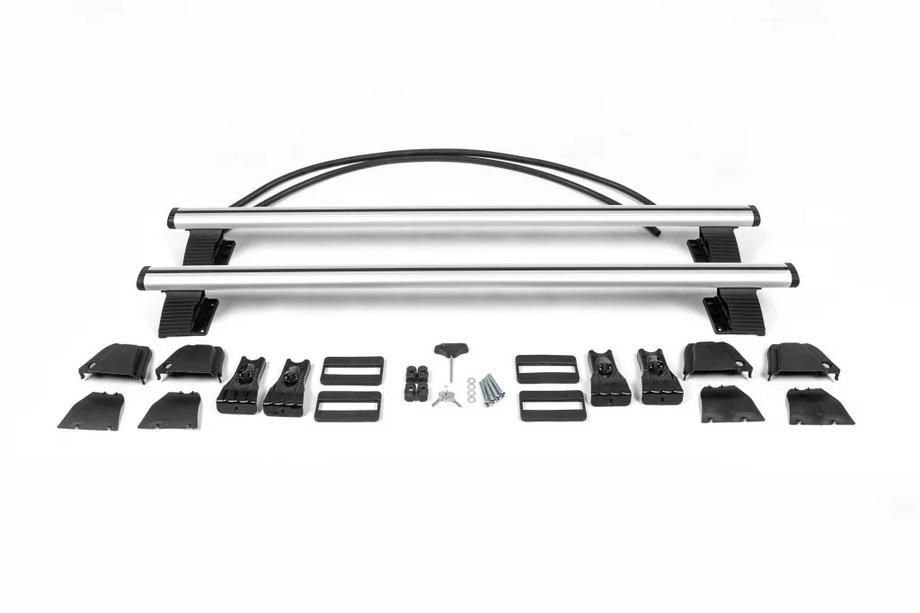Toyota Land Cruiser 90 Prado 1996–2002 Jumta šķērssijas gludam jumtam (2 gab., Asaf V4) Foto 4