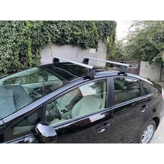 Jumta šķērssijas gludam jumtam (2 gab., Asaf V4) Toyota Prius 2009–2015 foto 1