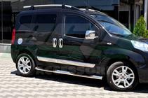 Fiat Fiorino/Qubo 2008–2024 Durvju moldingi (4 gab., nerūsējošais tērauds) Carmos - turku teras foto 7