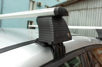 Mitsubishi L200 2015–2024 Jumta šķērssijas gludam jumtam (2 gab., Asaf V4) foto 8