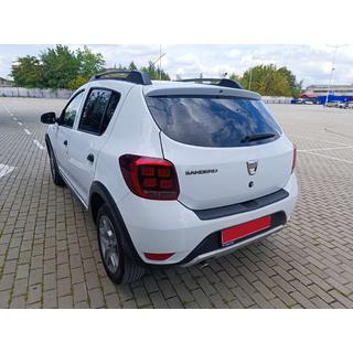Aizmugurējā bampera uzlika EuroCap (ABS) Renault Sandero 2013–2022 foto 2