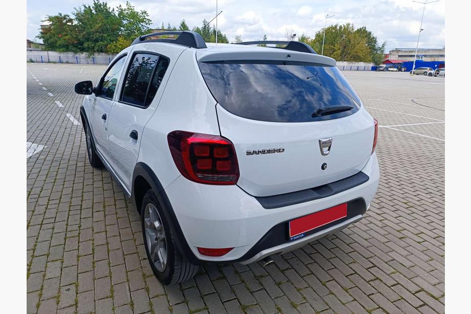 Renault Sandero 2013–2022 Aizmugurējā bampera uzlika EuroCap (ABS) Foto 2
