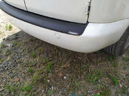 Volkswagen Caddy 2004–2010 Hromēta uzlika aizmugurējam buferim (ABS) foto 2