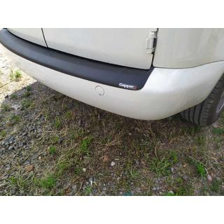 Hromēta uzlika aizmugurējam buferim (ABS) Volkswagen Caddy 2010–2015 foto 3