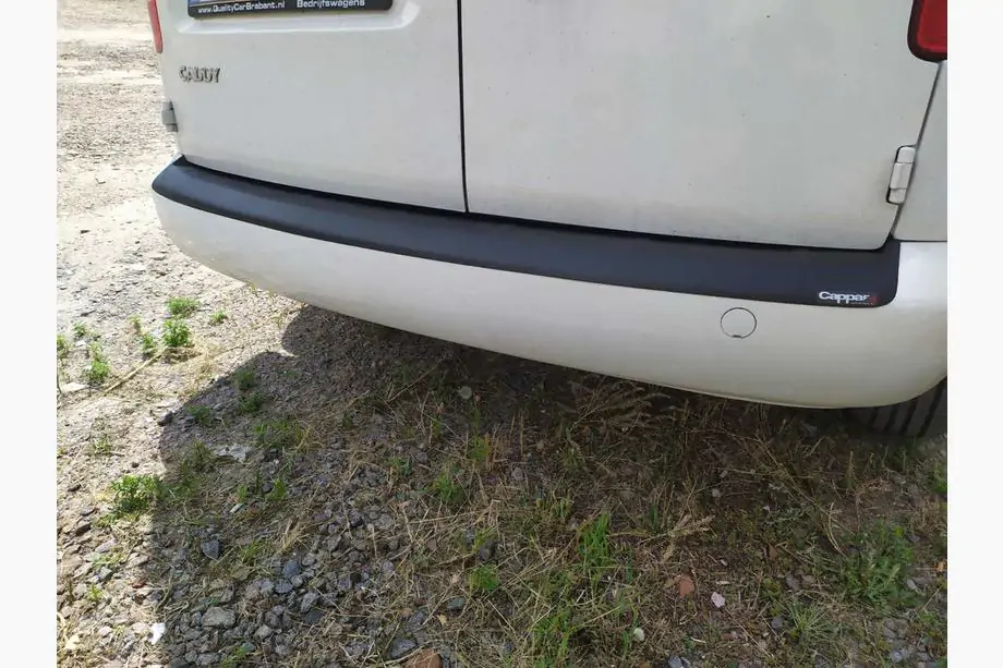 Volkswagen Caddy 2010–2015 Hromēta uzlika aizmugurējam buferim (ABS) Image