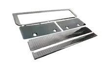 Toyota Land Cruiser 200 2007–2021 Ieliktņu komplekts (tumšs birstēts alumīnijs) foto 8
