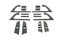 Toyota Land Cruiser 200 2007–2021 Ieliktņu komplekts (tumšs birstēts alumīnijs) foto 9