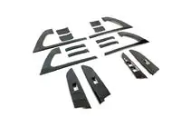 Toyota Land Cruiser 200 2007–2021 Ieliktņu komplekts (tumšs birstēts alumīnijs) foto 11