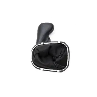 Pārnesumu pārslēga manšeta + rokturis Avantgard (2000-2004, mākslīgā āda) Mercedes C-class W203 2000–2007 foto 4