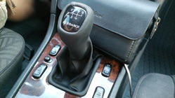 Mercedes C-class W202 1993–2001 Pārnesumu pārslēga manžete + rokturis Elegance (mākslīgā āda) foto 2