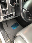 Toyota Sequoia 2007–2022 Poliuretāna salona paklāji, 3 rindas (EVA, melni) 2. rinda – 3 sēdvietas foto 6