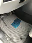 Toyota Sequoia 2007–2022 Poliuretāna salona paklāji, 3 rindas (EVA, melni) foto 8