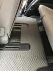 Toyota Sequoia 2007–2022 Poliuretāna salona paklāji, 3 rindas (EVA, melni) foto 5