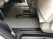 Toyota Sequoia 2007–2022 Poliuretāna salona paklāji, 3 rindas (EVA, melni) foto 20